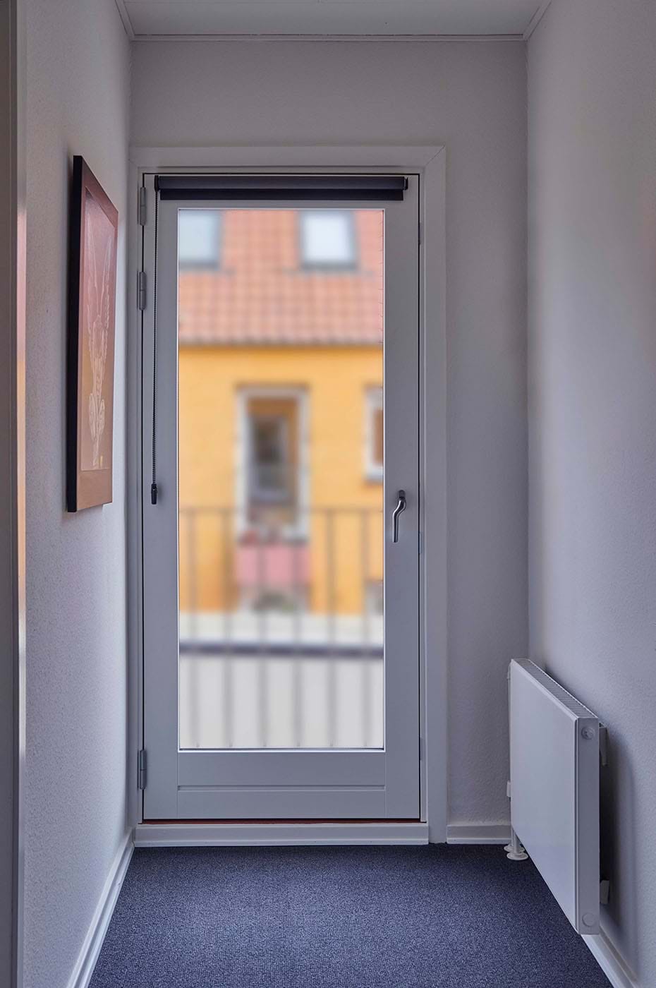Enkelt terrassedør i træ